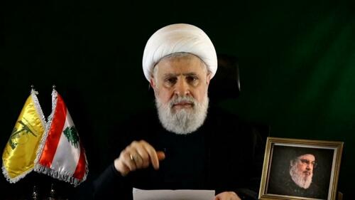 Hezbollah Chief Threatens 'No Life In Lebanon' If Government Moves To Disarm It thumbnail