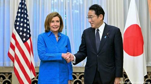 China Sanctions Pelosi, Halts US Talks Including Military Ties, As Jets Breach Taiwan Median Line