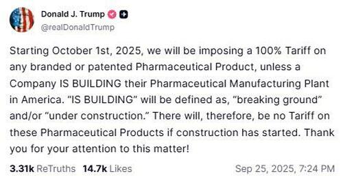 Trump Announces New Round Of Tariffs On Drugs, Heavy Trucks And Furniture