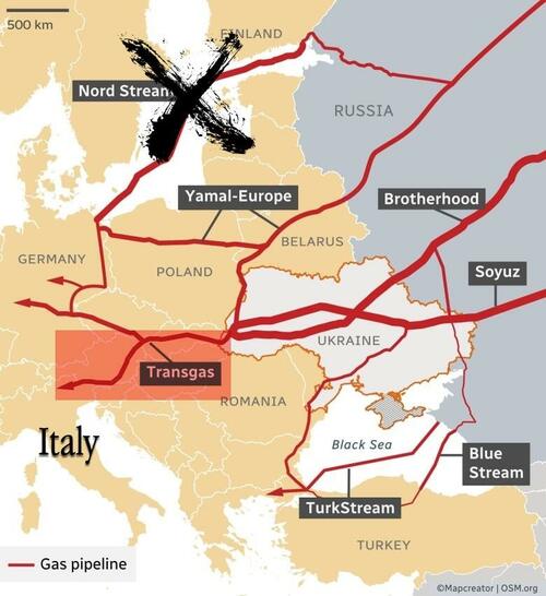 Russian Gas Stops Flowing To Italy After ‘Problem’ In Austria thumbnail