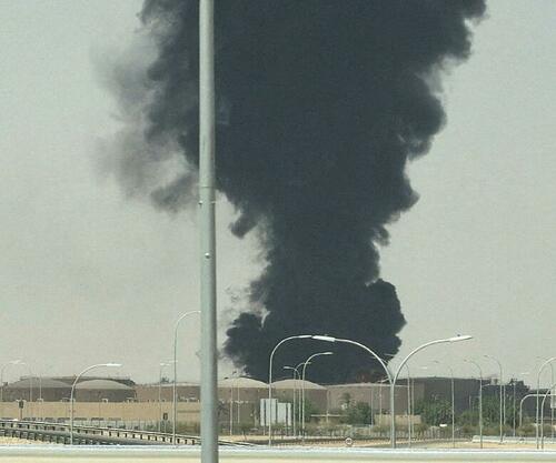 Houthi Ballistic Missiles Hit Fuel Tanks Near Riyadh Airport In War First
