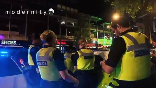 Watch: Shocking Footage Of Britain's Two-Tier Policing