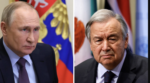UN-Chef und Putin in seltenem Moment einig: Die Welt ist „eine Fehlkalkulation entfernt“ von der nuklearen Vernichtung