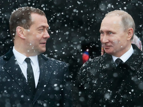 <div>Medvedev Says US, NATO Won't Intervene If Russia Uses Nuke</div>