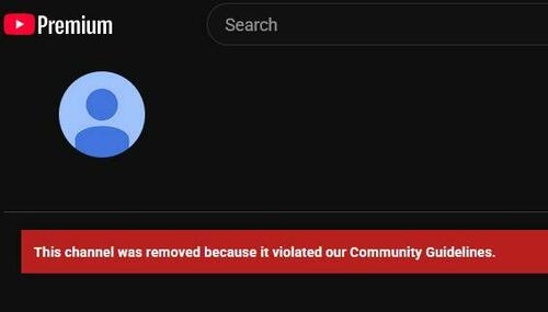 “Just Gone. Like It Never Existed”: YouTube Nukes Top Canadian Political Account After State-Funded Media Complains