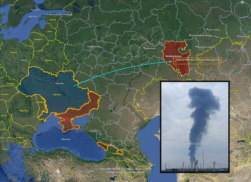 More Than 10 Russian Refineries Have Been Hit By Ukrainian Drones Since Early August thumbnail