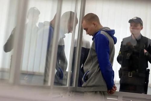 <div>Russian Soldier Handed Life Sentence In Ukraine's First War Crimes Trial</div>