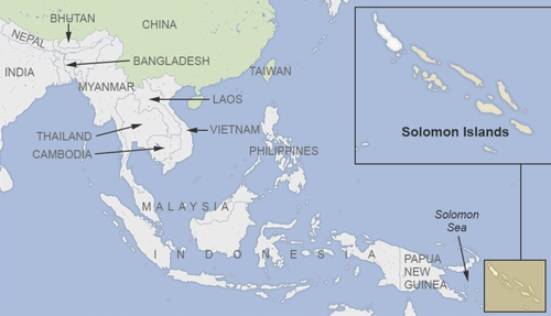 Solomon Islands Cannibals Reject Backlash Over Planned Security Deal With China Solmnmap