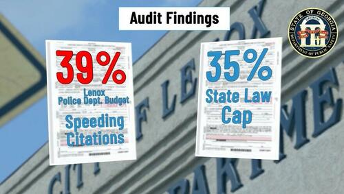 South Georgia City “Consistently Altered” Its Speeding Tickets To Skirt State Revenue Laws