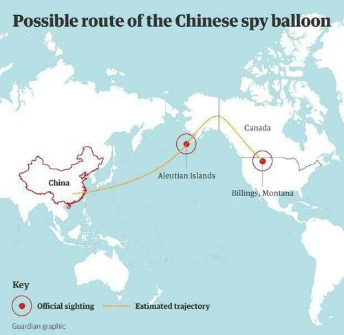 China Claims ‘Weather’ Balloon Blew Off Course Near US Nuclear Silos By Accident