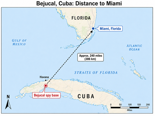 China's Caribbean Listening Post? Satellite Imagery Shows Cuba Spy Base Completed