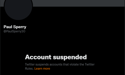 Twitter Suspends Journalist Paul Sperry After FBI Trump-Raid Tweets