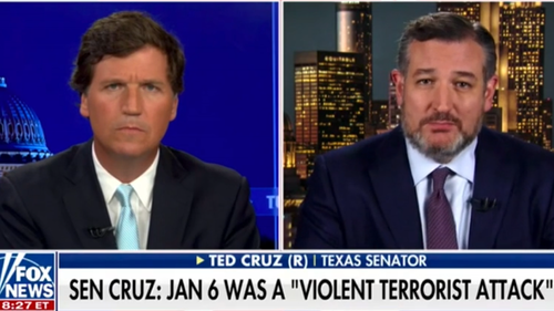 Tucker Confronts Cruz For Calling Jan 6th A “Terrorist Attack”, Senator Apologizes For “Sloppy…Dumb” Comments