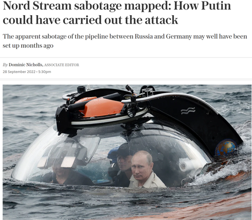 Evidence In Nord Stream Sabotage Doesn’t Point To Russia: Washington Post