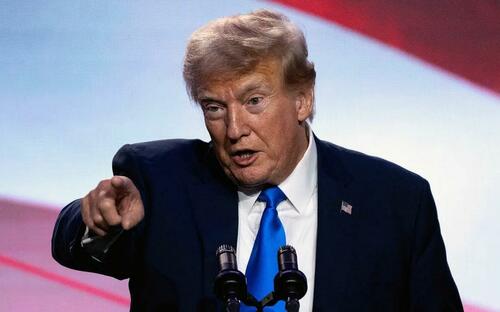 Former U.S. President and Republican presidential hopeful Donald Trump speaks during the Pray Vote Stand summit at the Omni Shoreham hotel in Washington on Sept. 15, 2023. (Andrew Caballero-Reynolds/AFP via Getty Images)