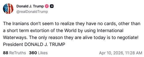 Iran Demands Israel Halt Lebanon Attacks As Both Sides Arrive In Pakistan, Trump Threatens Strikes If Peace Fails