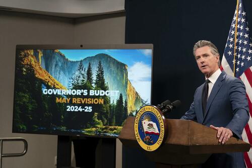 Newsom Forced To Slash California Budget, Blames Crippling Deficit On “Rain Bombs” And Tax Shortfalls