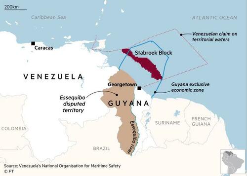 <div>Latin America On Edge As Venezuela's Maduro Holds Referendum Whether To Invade Oil-Rich Neighbor Guyana</div>