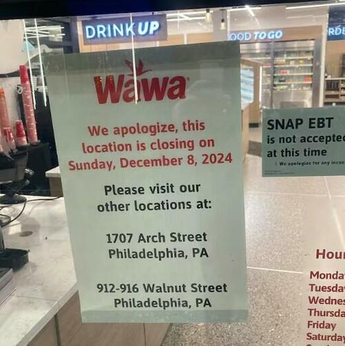 Wawa Closes Its 9th Location In Philadelphia Since 2020