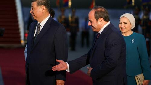 Xi In Rare Egypt Visit Blasts 'External Interference' In Mideast, As Iran War Drags On