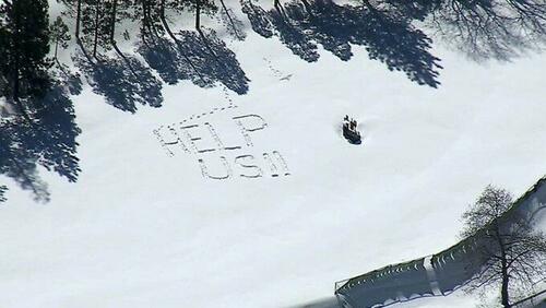 "HELP US!!": Southern California Mountain Residents Go Into Survival Mode After Snowpocalypse ZDL7iuIN