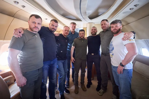 Russia Directs Rare Outrage At Turkey For ‘Unauthorized’ Release Of Azov Fighters