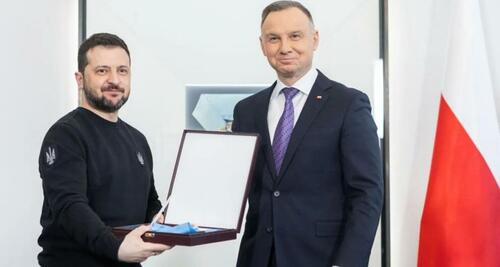 Poland Revokes Top Award From Zelensky As Row Over Nazi Symbolism Deepens